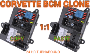 CORVETTE BCM CLONE Service Body Control Module Fuse Box Programming 2005 - 2013