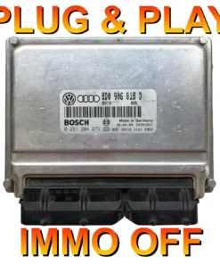 Immobilizer Delete and Immo Off Programming Service for VW, Audi, and Volkswagen ME7.x
