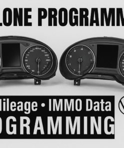 Alternative view of VW Audi Cluster Programming • VIN Clone • Mileage Fix • Key Data (2015–2024)